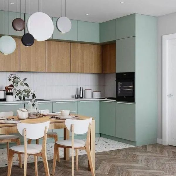 Dapur Hijau Sage Natural